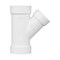 Charlotte Pipe And Foundry Charlotte Pipe Schedule 40 1-1/2 in. Hub X 2 in. D Hub PVC Reducing Wye 1 pk PVC006011000 - alternate 2